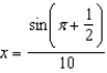 <strong>Solve the following equation for . </strong> A) B) C) D) E)