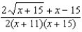 <strong>Let . Evaluate the expression and then simplify the result. </strong> A) B) C) D) E) undefined
