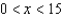 <strong>An open box of maximum volume is to be made from a square piece of material centimeters on a side by cutting equal squares from the corners and turning up the sides(see figure). What is the domain of the function . </strong> A) domain: B) domain: C) domain: D) domain: E) domain: