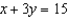 Find the slope of the line   .
