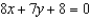 <strong>Use the result, the line with intercepts has the equation , , , to write an equation of the line with x-intercept: and y-intercept: .</strong> A) B) C) D) E)