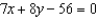 <strong>Use the result, the line with intercepts has the equation , , , to write an equation of the line with x-intercept: and y-intercept: .</strong> A) B) C) D) E)