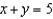 Write an equation of the line that passes through the point   and is perpendicular to the line   .