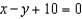 <strong>Write an equation of the line that passes through the point and is perpendicular to the line .</strong> A) B) C) D) E)