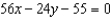 <strong>Write an equation of the line that passes through the point and is parallel to the line .</strong> A) B) C) D) E)