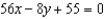 <strong>Write an equation of the line that passes through the point and is parallel to the line .</strong> A) B) C) D) E)