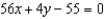 <strong>Write an equation of the line that passes through the point and is parallel to the line .</strong> A) B) C) D) E)