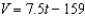 <strong>Suppose that the dollar value of a product in is and the rate at which the value of the product is expected to increase per year during the next years is . Write a linear equation that gives the dollar value of the product in terms of the year . (Let represent .) Round the numerical values in your answer to one decimal place, where applicable.</strong> A) B) C) D) E)