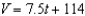 <strong>Suppose that the dollar value of a product in is and the rate at which the value of the product is expected to increase per year during the next years is . Write a linear equation that gives the dollar value of the product in terms of the year . (Let represent .) Round the numerical values in your answer to one decimal place, where applicable.</strong> A) B) C) D) E)