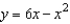 Find an equation of the line through the points of intersection of   and   .