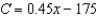 <strong>A company reimburses its sales representatives per day for lodging and meals plus ¢ per mile driven. Write a linear equation giving the daily cost to the company in terms of , the number of miles driven. Round the numerical values in your answer to two decimal places, where applicable.</strong> A) B) C) D) E)