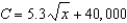 <strong>Find the sales necessary to break even if the cost C of producing x units is and the revenue R for selling x units is . Round your answer to the nearest integer.</strong> A) B) C) D) E)