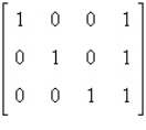 <strong>Write the matrix in reduced row-echelon form. </strong> A) B) C) D) E)