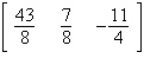 <strong>Evaluate the expression. </strong> A) B) C) D) not possible E)