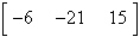 <strong>If possible, find AB. </strong> A) B) not possible C) D) E)