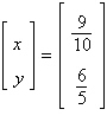 <strong>Solve the system of linear equations using the inverse matrix </strong> A) B) C) D) E)