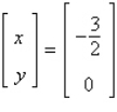 <strong>Solve the system of linear equations using the inverse matrix </strong> A) B) C) D) E)