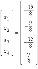 <strong>Solve the system of linear equations using the inverse matrix .</strong> A) B) C) D) E)