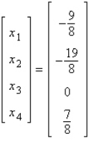 <strong>Solve the system of linear equations using the inverse matrix .</strong> A) B) C) D) E)