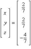 <strong>Use the matrix capabilities of a graphing utility to solve the following system of linear equations: </strong> A) B) C) D) E)