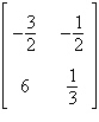 <strong>Find the determinant of the matrix .</strong> A) B) C) D) E)