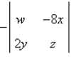 <strong>Evaluate the determinant of the matrix below to determine which of the following makes the equation true. </strong> A) B) C) D) E)