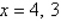 <strong>Solve for x given the following equation involving a determinant. </strong> A) B) C) D) E)