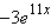<strong>Evaluate the determinant in which the entries are functions.</strong> A) B) C) D) E)