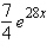 <strong>Evaluate the determinant in which the entries are functions.</strong> A) B) C) D) E)