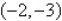 Use a determinant to find an equation of the line passing through the points and .