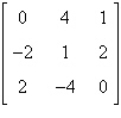 Write a cryptogram for the message MERRY CHRISTMAS using the matrix . Show all your work.