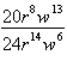 <strong>Write the following exponential expression in simplest form. </strong> A) B) C) D) E)