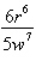 <strong>Write the following exponential expression in simplest form. </strong> A) B) C) D) E)