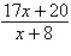 <strong>Simplify the following rational expression. </strong> A) B) C) D) E)