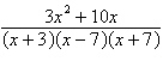 <strong>Simplify the following rational expression. </strong> A) B) C) D) E)