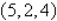 <strong>Solve the system of linear equations. </strong> A) B) C) D) E)
