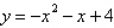 <strong>Find the equation of the parabola that passes through the points. </strong> A) B) C) D) E)
