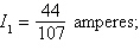 <strong>Applying Kirchhoff's Laws to the electrical network in the figure, the currents I<sub>1</sub>, I<sub>2</sub>, and I<sub>3</sub> are the solution of the system Find the currents. </strong> A) B) C) D) E)