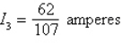 <strong>Applying Kirchhoff's Laws to the electrical network in the figure, the currents I<sub>1</sub>, I<sub>2</sub>, and I<sub>3</sub> are the solution of the system Find the currents. </strong> A) B) C) D) E)