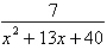 Write the partial fraction decomposition of the rational expression.