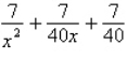 <strong>Write the partial fraction decomposition of the rational expression. </strong> A) B) C) D) E)