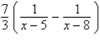 <strong>Write the partial fraction decomposition of the rational expression. </strong> A) B) C) D) E)