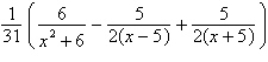 <strong>Write the partial fraction decomposition of the rational expression. </strong> A) B) C) D) E)