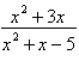Write the partial fraction decomposition of the improper rational expression.  