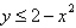 <strong>Write an inequality for the shaded region shown in the figure. </strong> A) B) C) D) E)