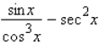 <strong>Factor; then use fundamental identities to simplify the expression below and determine which of the following is not equivalent. </strong> A) B) C) D) E)