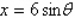 <strong>If , use trigonometric substitution to write as a trigonometric function of q, where .</strong> A) B) C) D) E)