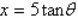 <strong>If , use trigonometric substitution to write as a trigonometric function of q, where .</strong> A) B) C) D) E)