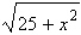 <strong>If , use trigonometric substitution to write as a trigonometric function of q, where .</strong> A) B) C) D) E)