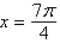 <strong>Which of the following is a solution to the given equation? </strong> A) B) C) D) E)
